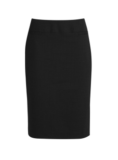 Classic Below Knee Womens Skirt by Biz Collection