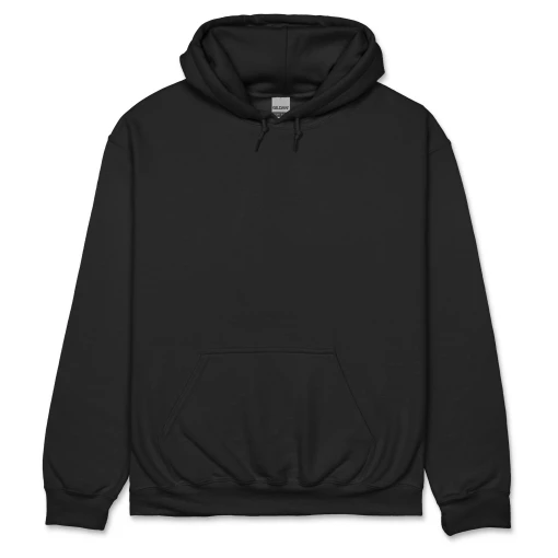 Gildan 18500 Black Front Gildan 18500 Black Front
