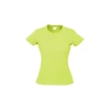 Ladies Ice TShirt T10022 Fluro Yellow Lime