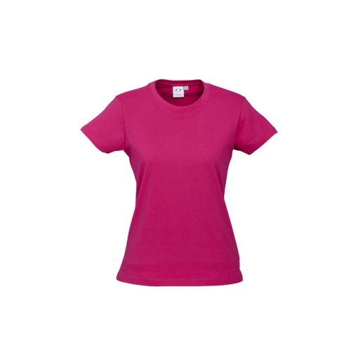 Ladies Ice TShirt T10022 Fuchsia