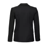 Ladies Longerline Jacket 60112 Black Back