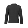 Ladies Short Jacket with Reverse Lapel 60113 Charcoal Back