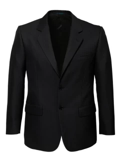 Mens 2 Button Jacket 80111 Black