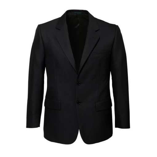 Mens 2 Button Jacket 80111 Black Mens 2 Button Jacket 80111 Black