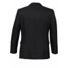 Mens 2 Button Jacket 80111 Black Back