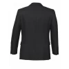 Mens 2 Button Jacket 80111 Charcoal Back