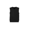 Mens 80 20 Wool Rich Vest WV250MN Black