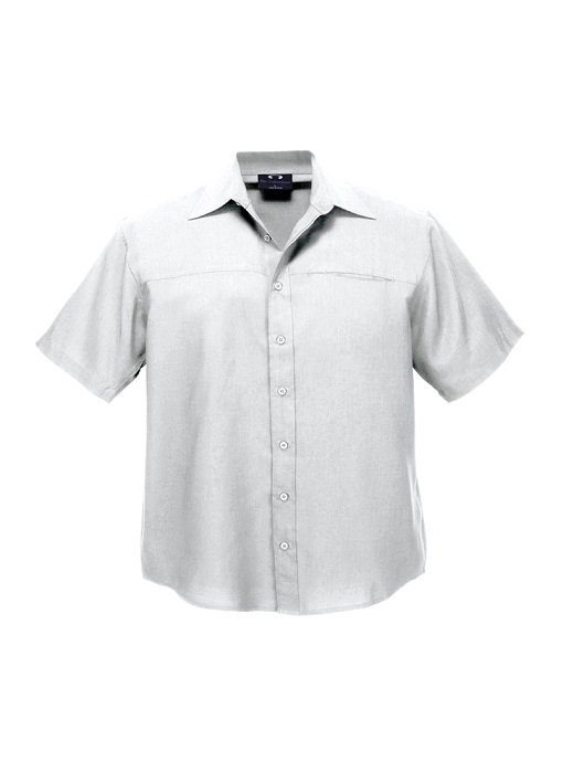 Mens Plain Oasis Short Sleeve Shirt by Biz Collection - Online Uniforms