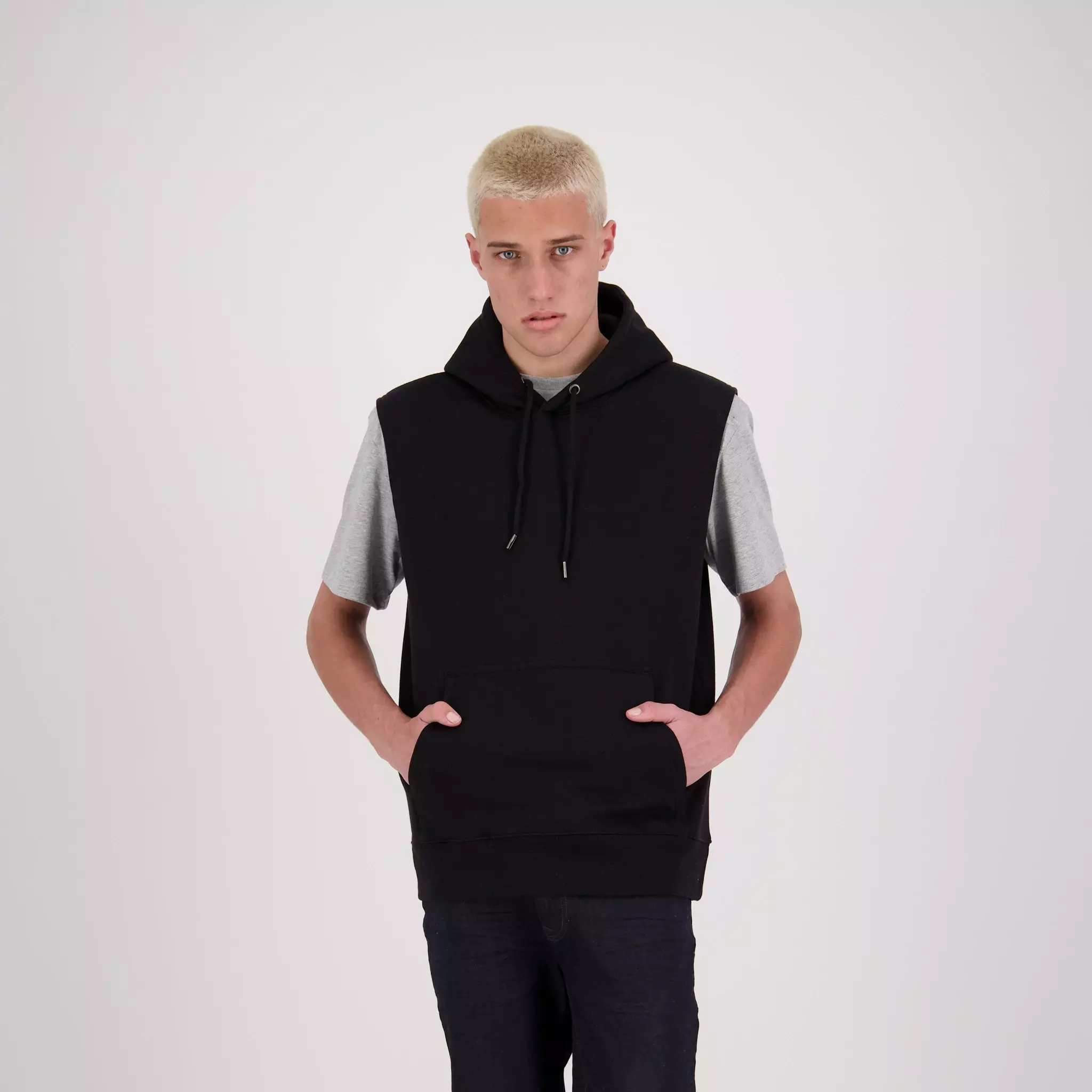 Gildan sleeveless outlet hoodie