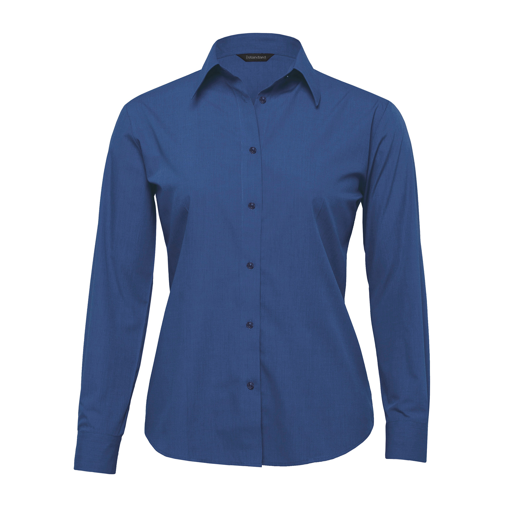 End on End Womens Long Sleeve Blouse by The Standard - Online Uniforms