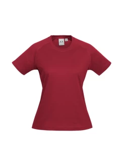 Ladies Sprint TShirt T301LS Red