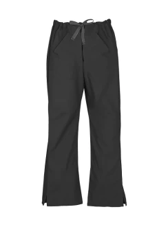 Ladies Classic Scrubs Bootleg Pant H10620 Black