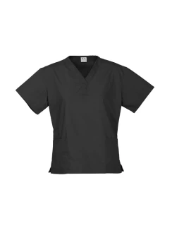 Ladies Classic Scrubs Top H10622 Black
