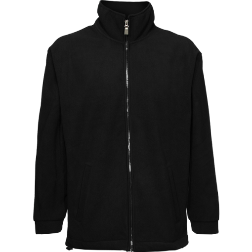 PJN-microfleece jacket black-front