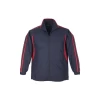 Adults Flash Track Jacket J3150 Navy Red
