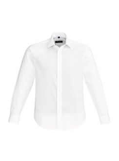 Hudson Mens Long Sleeve Shirt 40320 White
