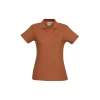 Ladies Crew Polo P400LS Orange