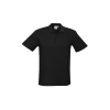 Mens Crew Polo P400MS Black