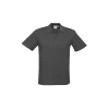 Mens Crew Polo P400MS Charcoal