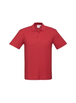Mens Crew Polo P400MS Red
