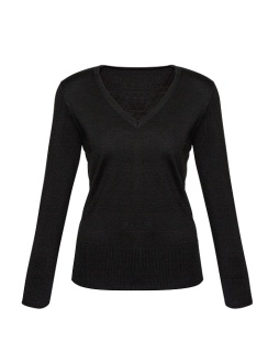Ladies Milano Pullover LP618L Black