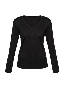 Ladies Milano Pullover LP618L Black