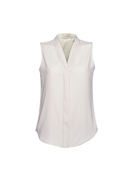 Madison Womens Sleeveless Blouse by Biz Collection - Online Uniforms
