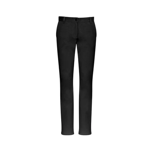 Ladies Lawson Chino Pant BS724L Black Ladies Lawson Chino Pant BS724L Black