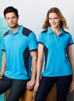Womens 100% Polyester Polo