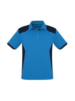 Mens Rival Polo P705MS CyanNavy