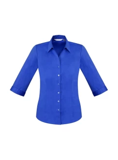 Monaco Womens 3/4 Sleeve Blouse by Biz Collection