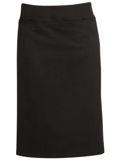 Ladies Relaxed Fit Lined Skirt 20111 Black