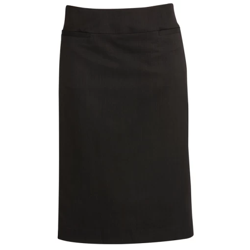 Ladies Relaxed Fit Lined Skirt 20111 Black Ladies Relaxed Fit Lined Skirt 20111 Black