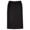 Ladies Relaxed Fit Lined Skirt 20111 Black Back