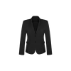 Ladies 2 Button Mid Length Jacket 60119 Black
