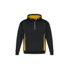Adults Renegade Hooded Sweatshirt SW710M Black Gold