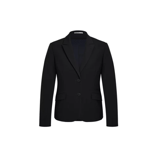 60719_Black_F Ladies Siena Two Button Jacket 60719 Black