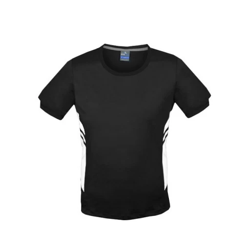 1211-BLACK-WHITE Tasman T-Shirt