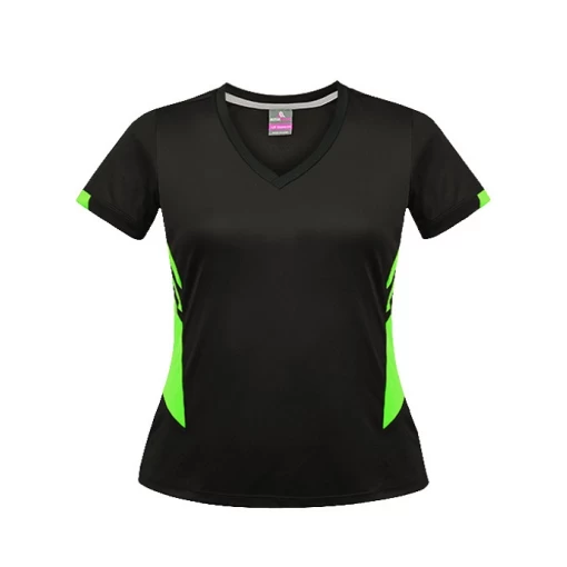 2211-BLACK-NEON GREEN Tasman T-Shirt