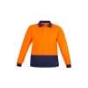 Hi Vis Basic Spliced Long Sleeve Polo