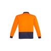 Hi Vis Basic Spliced Long Sleeve Polo