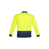 Hi Vis Basic Spliced Long Sleeve Polo