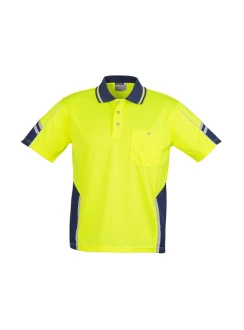 Hi Vis Squad Mens Polo by Syzmik