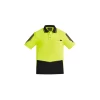 Syzmik Mens Hi Vis Flux Short Sleeve Polo