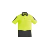 Syzmik Mens Hi Vis Flux Short Sleeve Polo