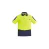 Syzmik Mens Hi Vis Flux Short Sleeve Polo