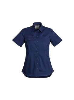 Lightweight Womens Tradie Short Sleeve Shirt by Syzmik