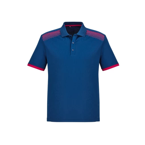 P900MS_SteelBlueMagenta_F P900MS Galaxy Polo