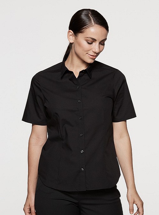 Kingswood Womens Short Sleeve Blouse by Aussie Pacific - Online Uniforms