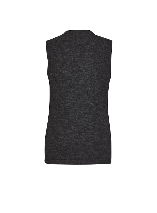 Button Front Womens Sleeveless Vest by Biz Care - Online Uniforms